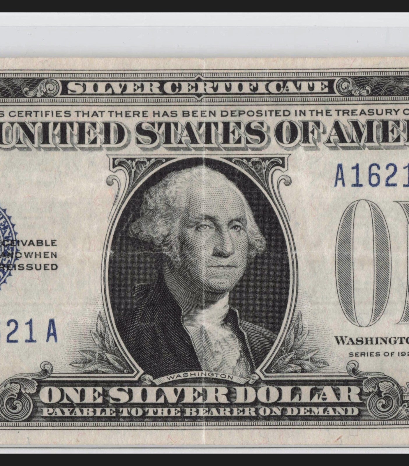 Repeater Fancy Serial Number Funny Back Silver Certificate 1s 2s 6s Trinary