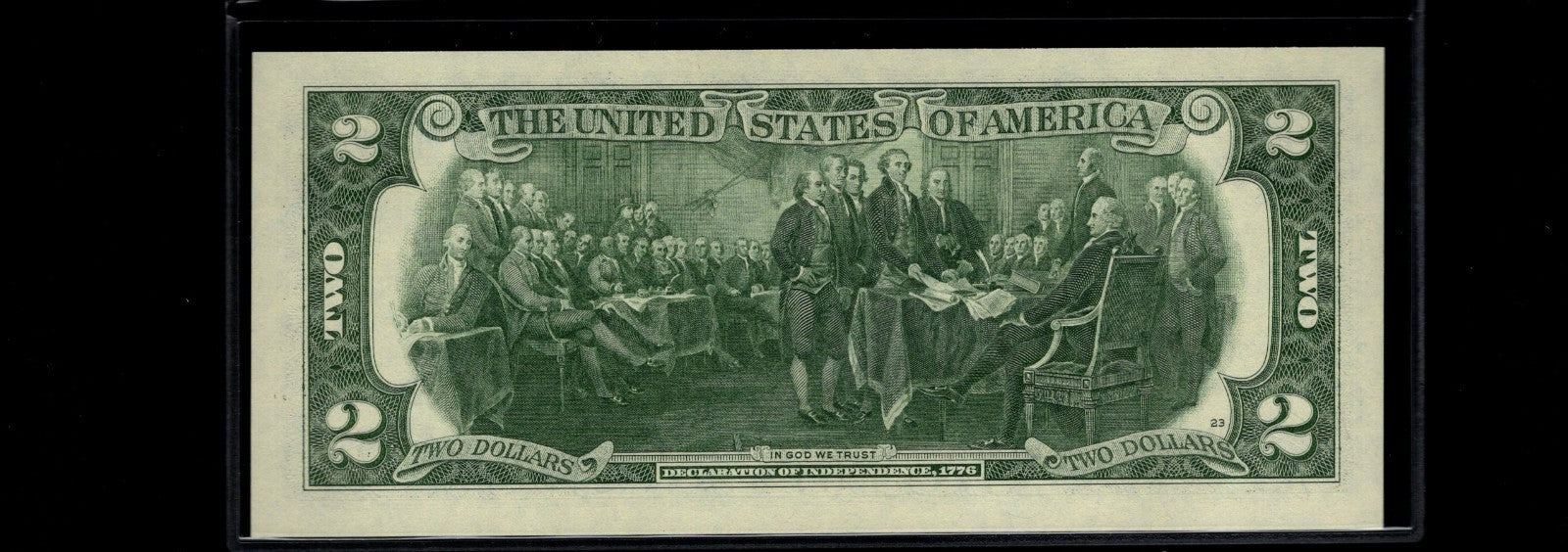 NEW 2021 $2 Flipper Fancy Serial Number Two Dollar Bill 0s 6s 8s Five in a Row
