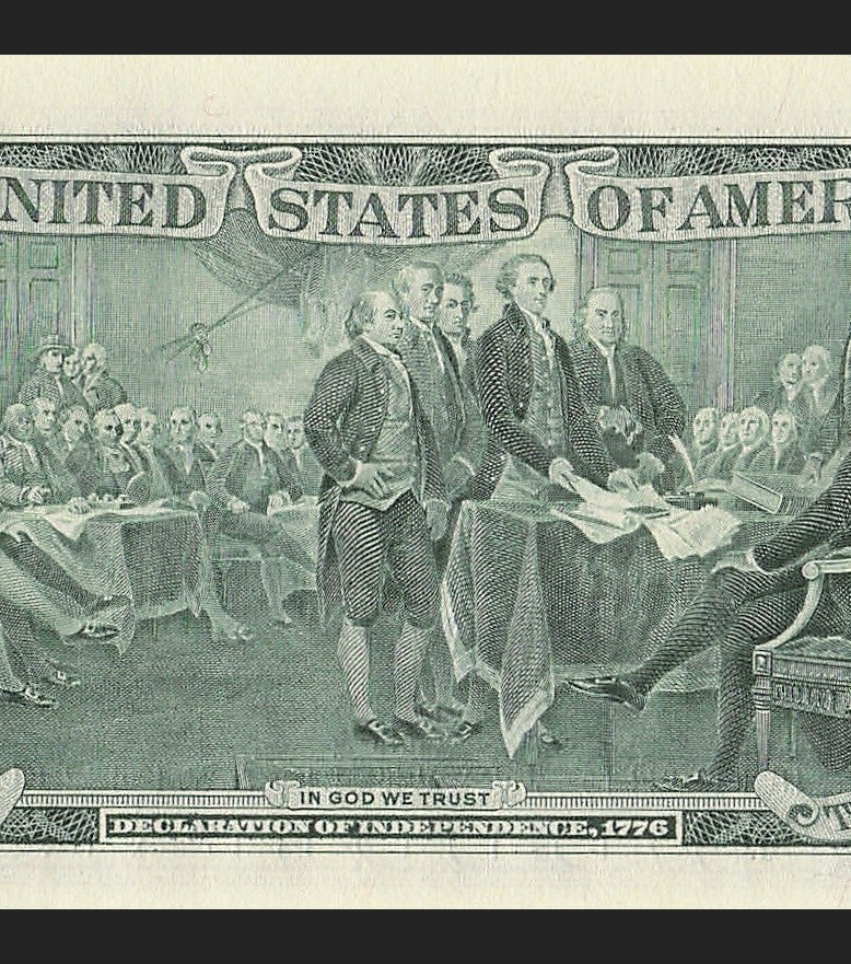 Binary Low Serial Number Star Note Two Dollar Bill H00004404* 4s 0s St Louis