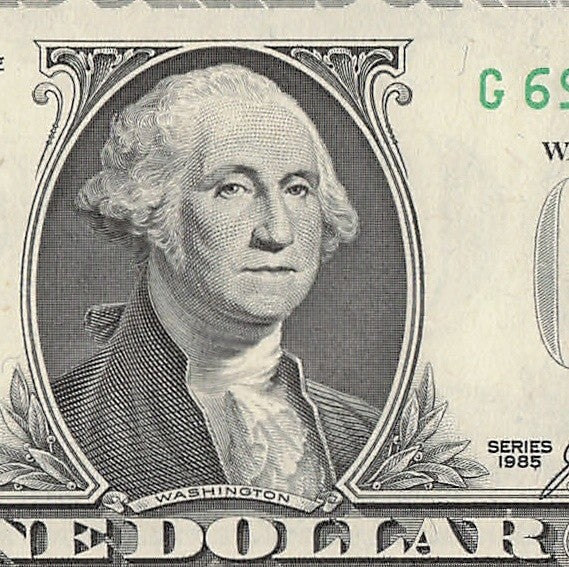 Repeater Fancy Serial Number One Dollar Bill 1985 2s 6s 9s GB Block Trinary