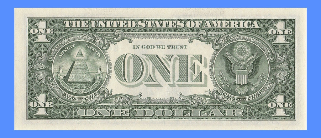Radar Fancy Serial Number One Dollar Bill 1985 2s 6s 7s 8s BB Block Palindrome