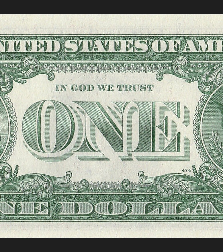 Star Note One Dollar Bill 1963 $1 D* Block Cleveland Run 1 Low Serial Trinary