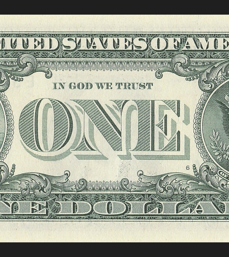 Seven of a Kind 3s One Dollar Bill Fancy Serial Number 2021 $1 EA Block