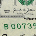 NEW 2021 $2 Two Dollar Bill New York JAMES BOND 007 SEQ From PACK BUYING 1 NOTE