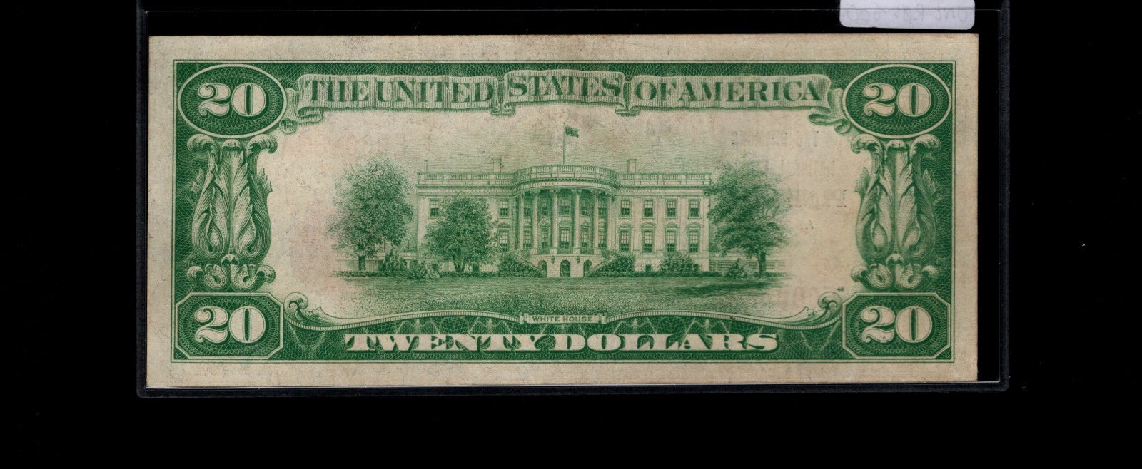 Pine Bluff Arkansas Charter 6680 National Currency $20 Twenty Dollar Type 1 AU