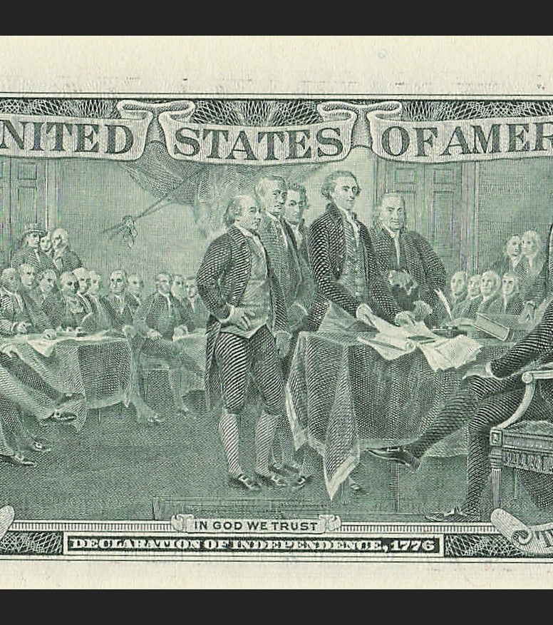 Binary Low Serial Number Star Note Two Dollar Bill G00003033* 3s 0s Chicago