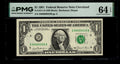 Low Serial Number 25 Fancy Serial Number One Dollar Bill PMG D00000025B