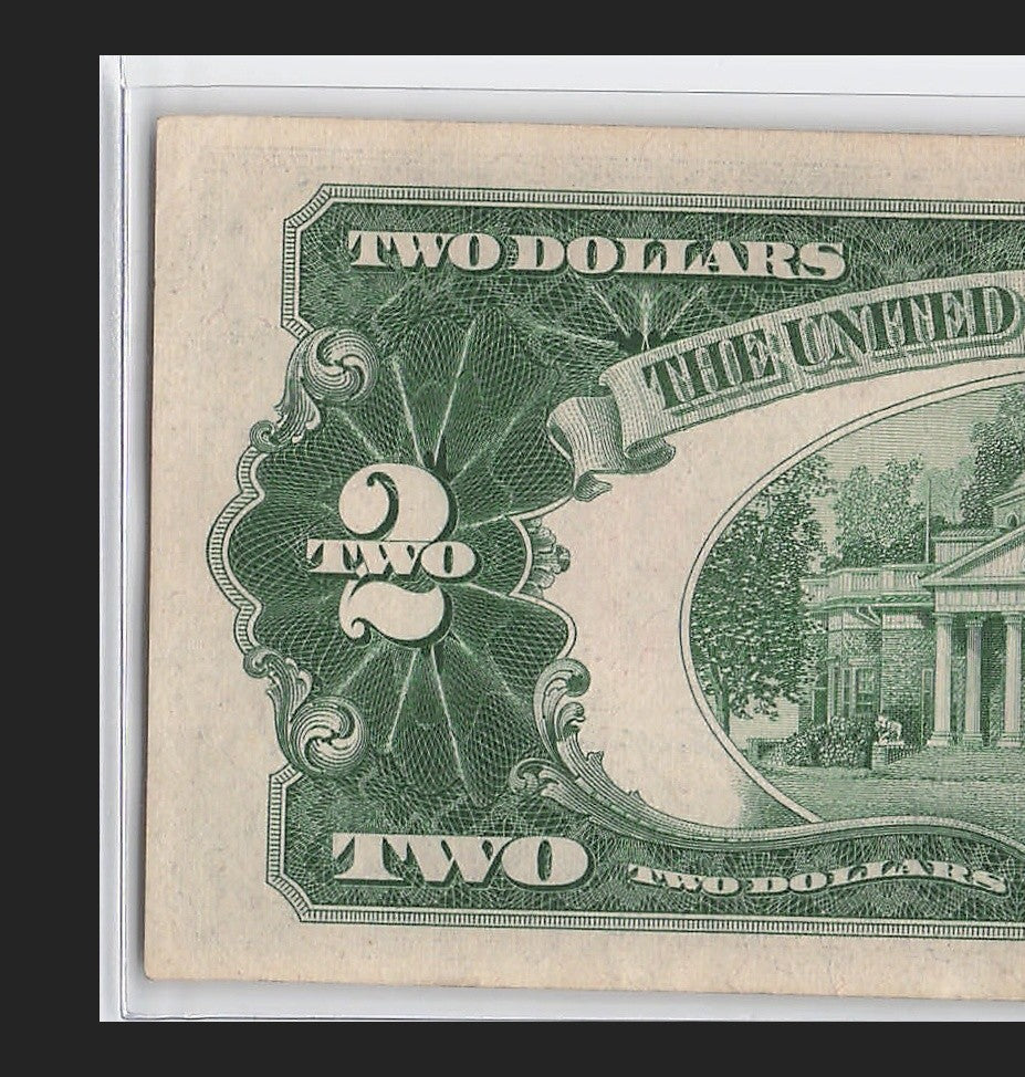 Trinary Fancy Serial Number Two Dollar Red Seal 1953 1s 6s 7s