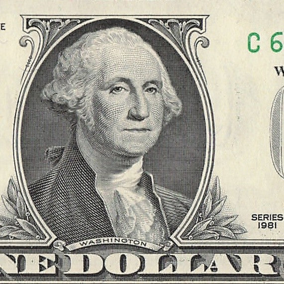 Radar Fancy Serial Number One Dollar Bill 1981 2s 4s 6s 8s  CB  All Even