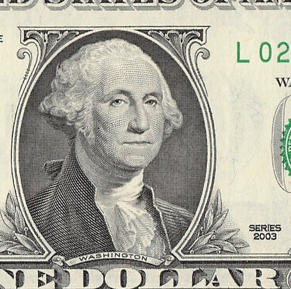 Star Note One Dollar Bill 2003 $1 L* Block San Francisco Run 1 3.2 Million Pack