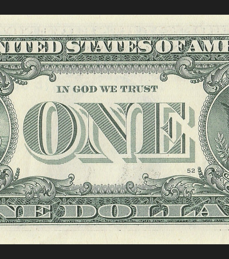 Radar Fancy Serial Number One Dollar Bill 2021 $1 BD Palindrome 0s 2s 9s Bookend