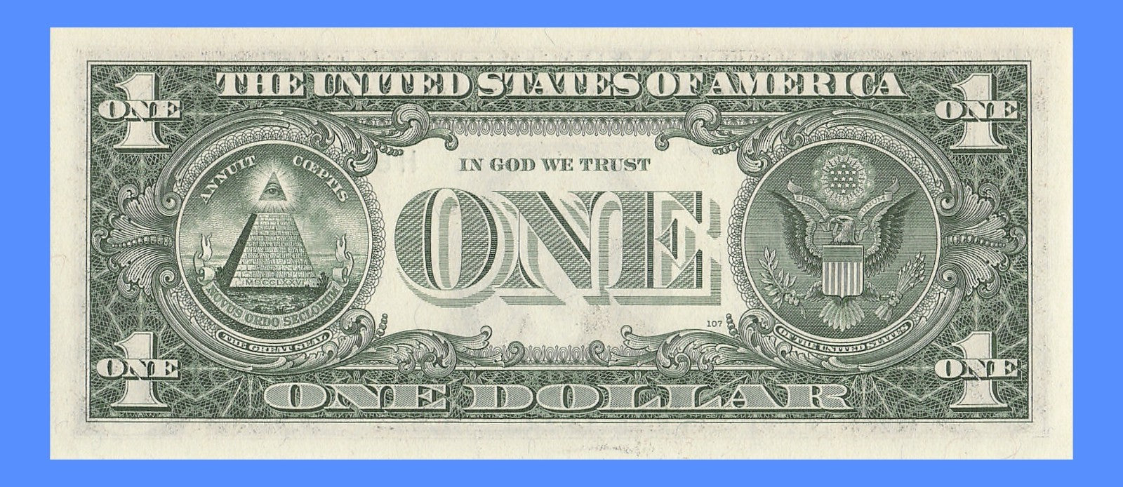 Radar Fancy Serial Number One Dollar Bill 1981 2s 5s 6s  HA