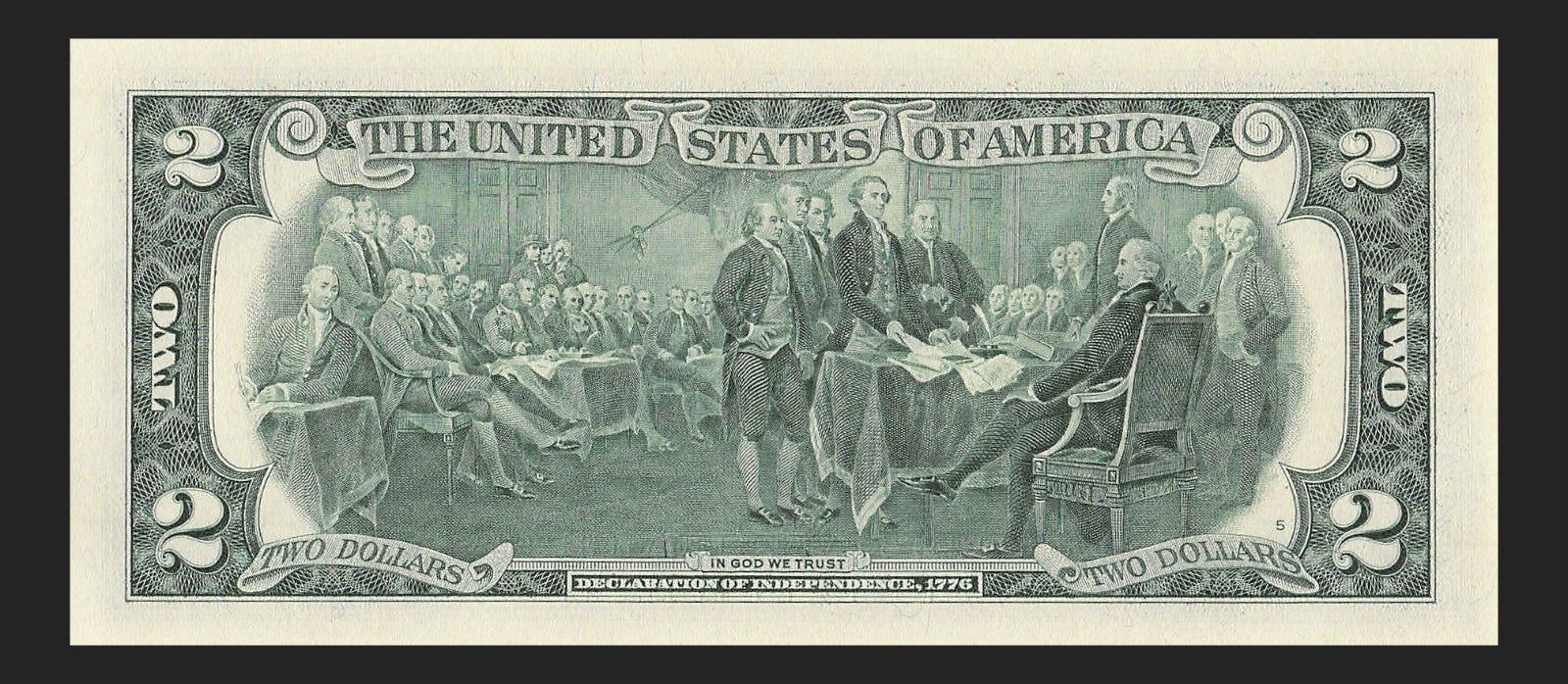 Binary Low Serial Number Star Note Two Dollar Bill E00004040* 4s 0s Richmond
