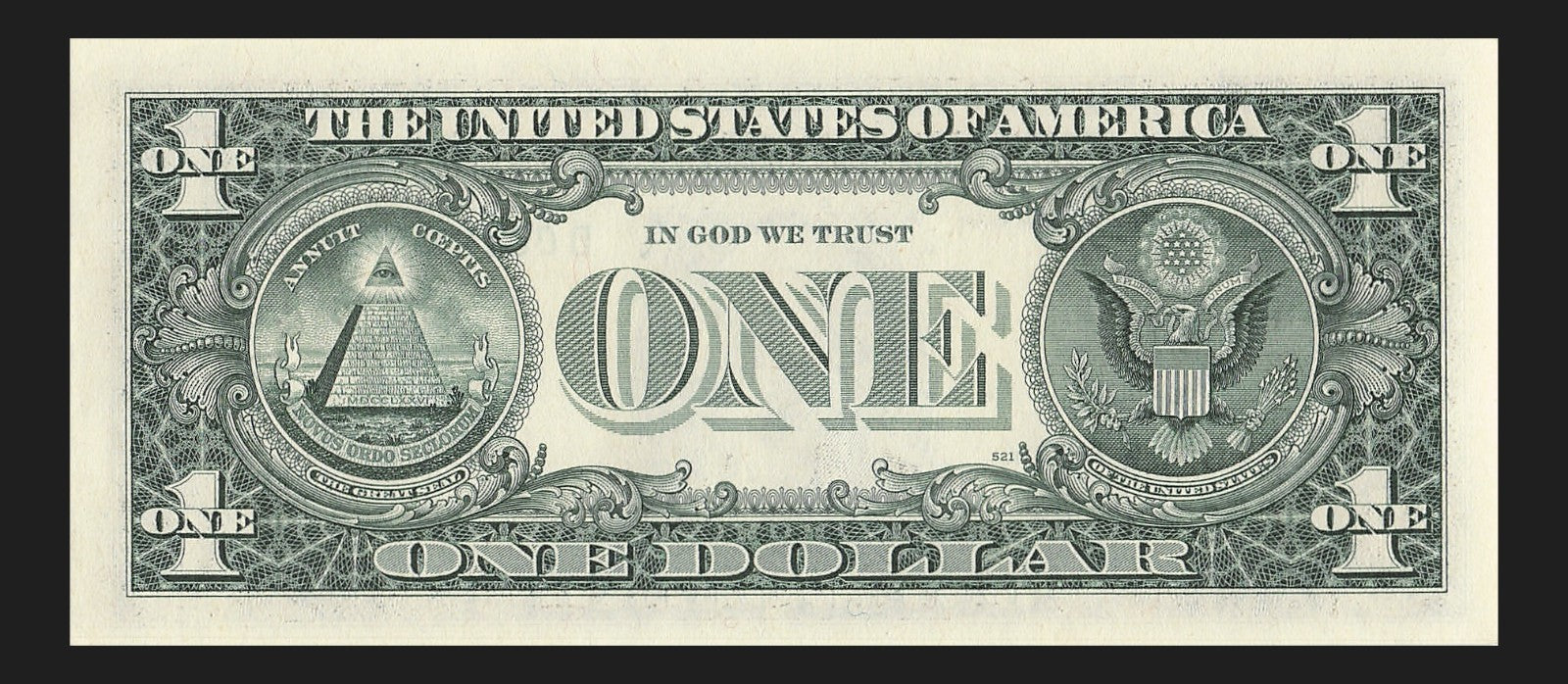 Bookend Fancy Serial Number One Dollar Star Note 00s Cleveland 1995 $1
