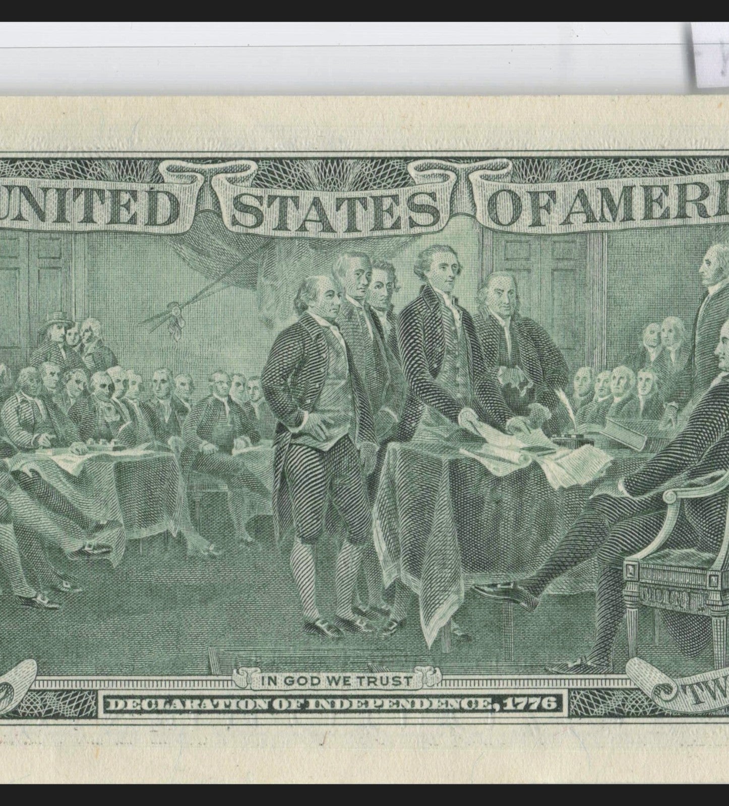 $2 Flipper Binary Repeater Fancy Serial Number Two Dollar Bill 0s 6s