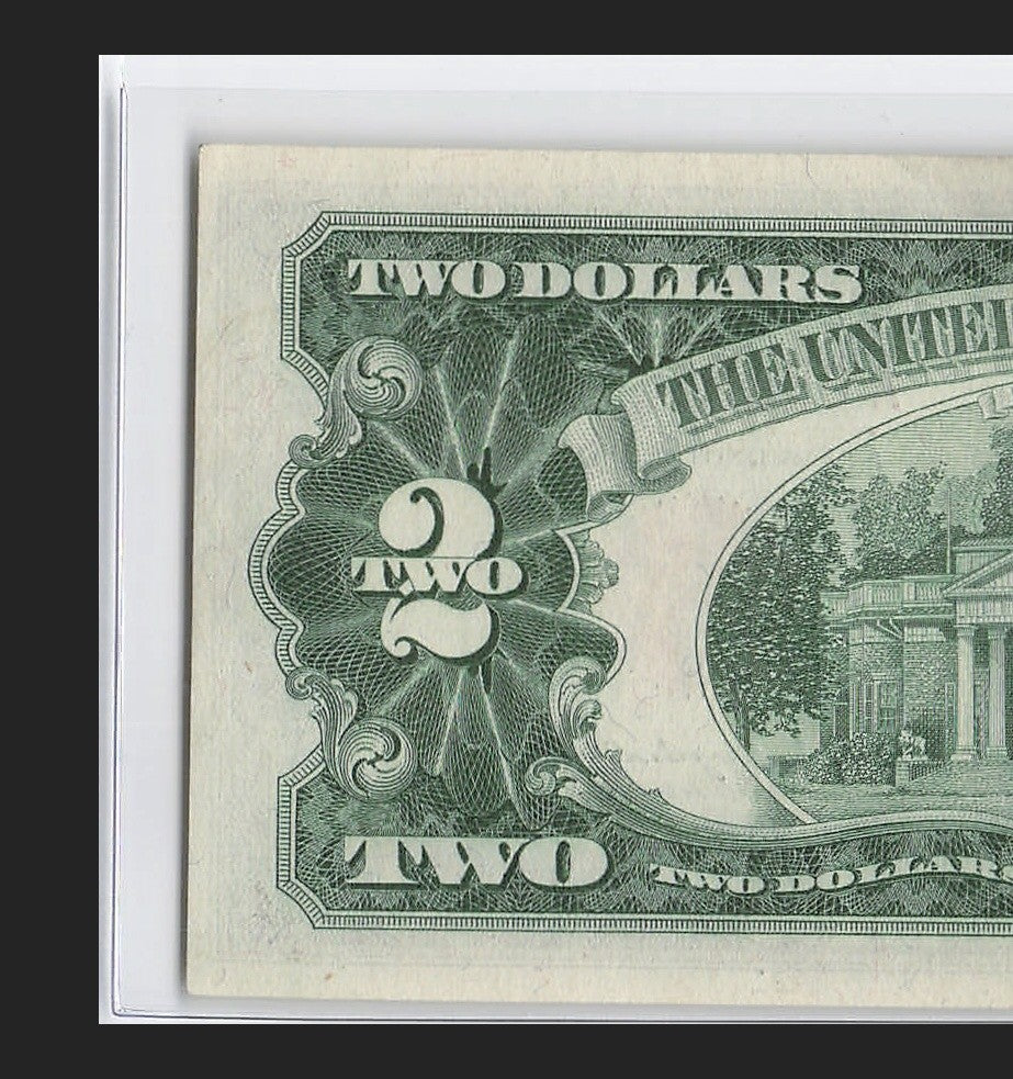 Four in a Row 6s Fancy Serial Number Two Dollar Red Seal 1953A $2 POS 3