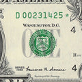 Star Note One Dollar Bill 1999 $1 D* Block Cleveland Run 1 320K Sheet