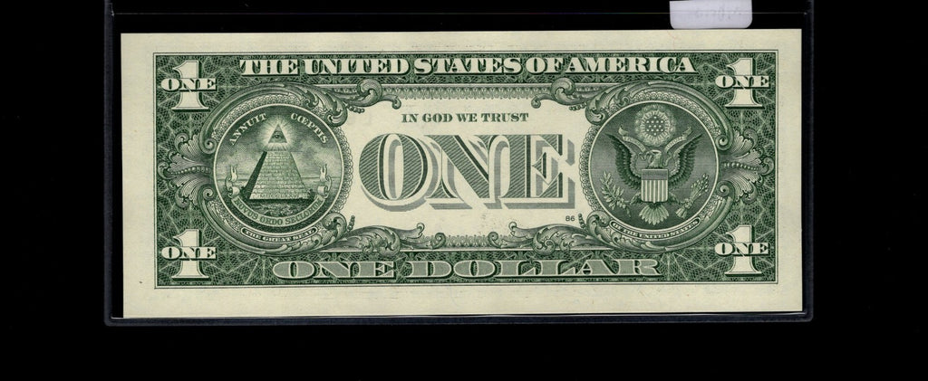Hybrid Fancy Serial Number One Dollar Bill 40s 60s LI Block $1 2021