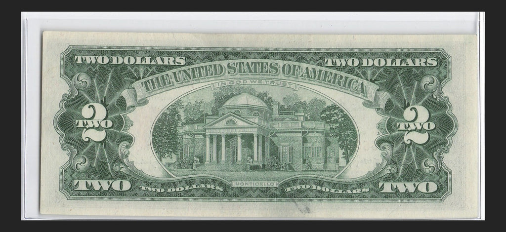 Four in a Row 6s Fancy Serial Number Two Dollar Red Seal 1953A $2 POS 3