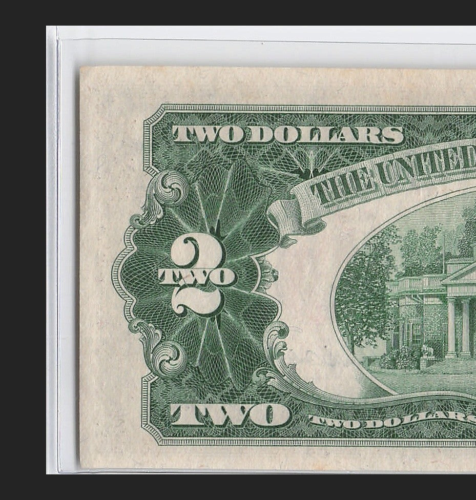 Four in a Row 0s Fancy Serial Number Two Dollar Red Seal 1953A $2 POS 3