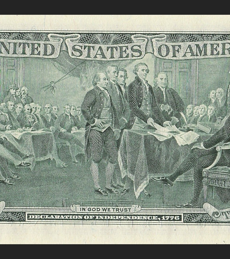Binary Low Serial Number Star Note Two Dollar Bill L00004404* 4s 0s