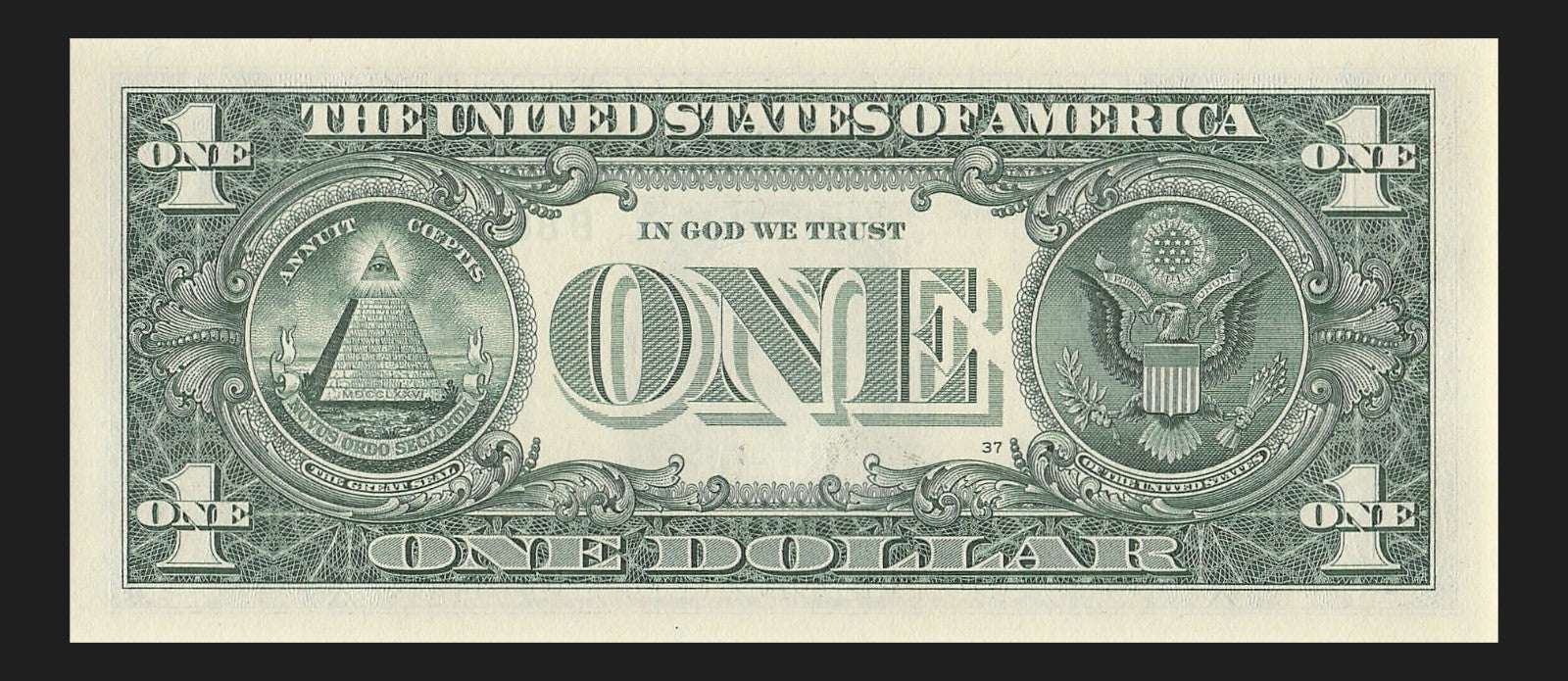 Binary Fancy Serial Number One Dollar Bill 2021 $1 BC Block 2s 8s Six in a Row