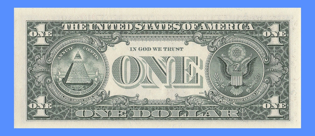 Repeater Fancy Serial Number One Dollar Bill 1988 2s 3s 6s JB Block Trinary