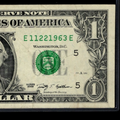 NOV 22 1963 JFK Assassination Date Note One Dollar Bill 11 22 1963