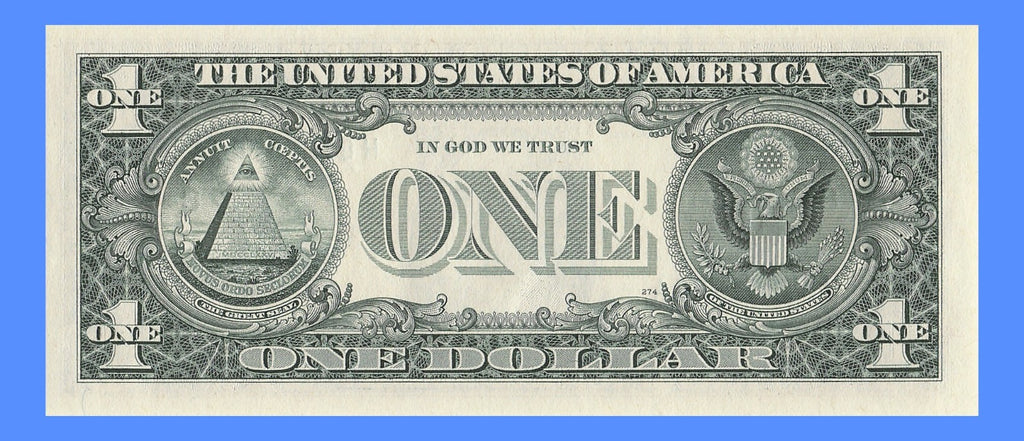 Repeater Fancy Serial Number One Dollar Bill 8s 2s 7s 6s 1988 HA Block