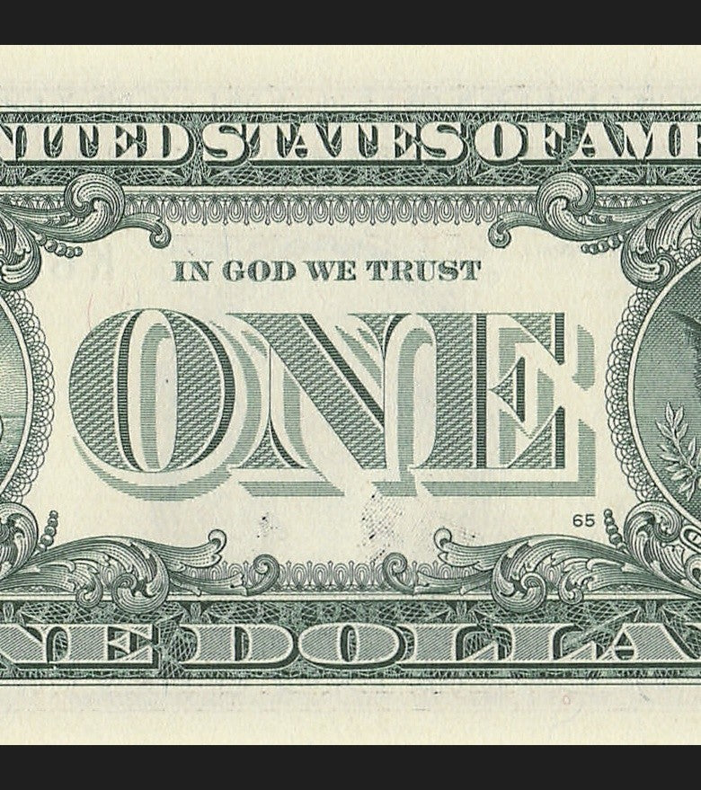 Radar Fancy Serial Number One Dollar Bill 2021 $1 KA Palindrome 4s 6s 7s