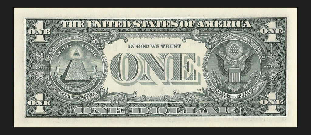 Bookend Fancy Serial Number One Dollar Star Note 00s Cleveland 1995 $1