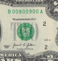 NEW 2021 $2 Flipper Fancy Serial Number Two Dollar Bill 0s 9s 8s Six of a kind