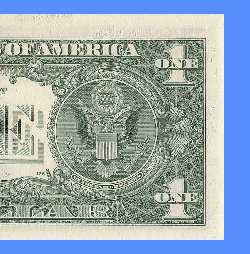 Repeater Fancy Serial Number One Dollar Bill 1981 0s 2s 6s 8s BI