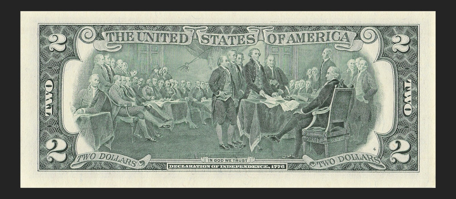 Binary Low Serial Number Star Note Two Dollar Bill C00002202* 2s 0s Philadelphia