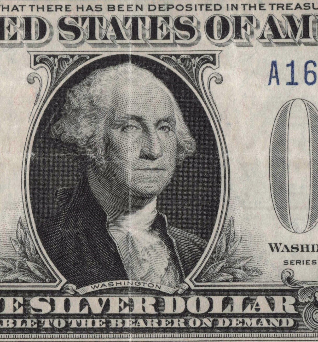 Repeater Fancy Serial Number Funny Back Silver Certificate 1s 2s 6s Trinary