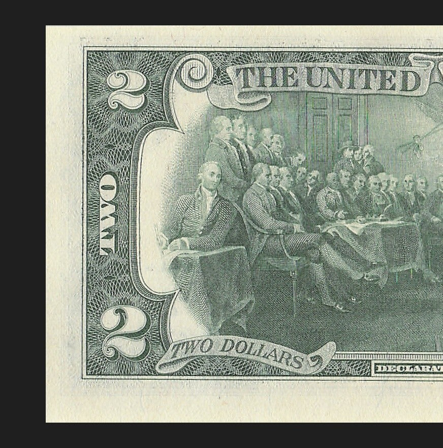 2021 $2 Two Dollar Bill Repeater Fancy Serial Number Janet Yellen 0s 8s 1s