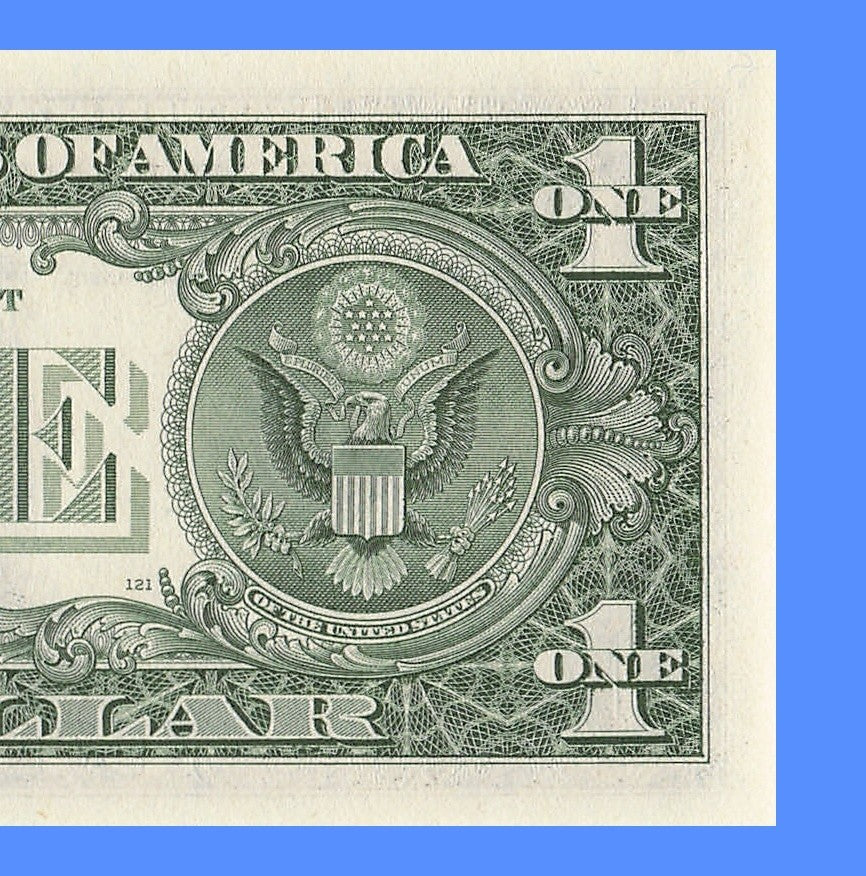 Repeater Fancy Serial Number One Dollar Bill 1985 1s 2s 6s 8s HC Block