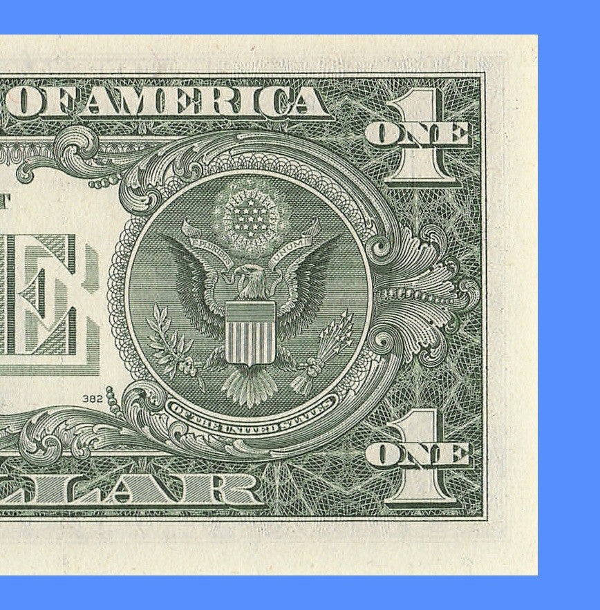 Radar Fancy Serial Number One Dollar Bill 1981 2s 4s 6s 8s  CB  All Even