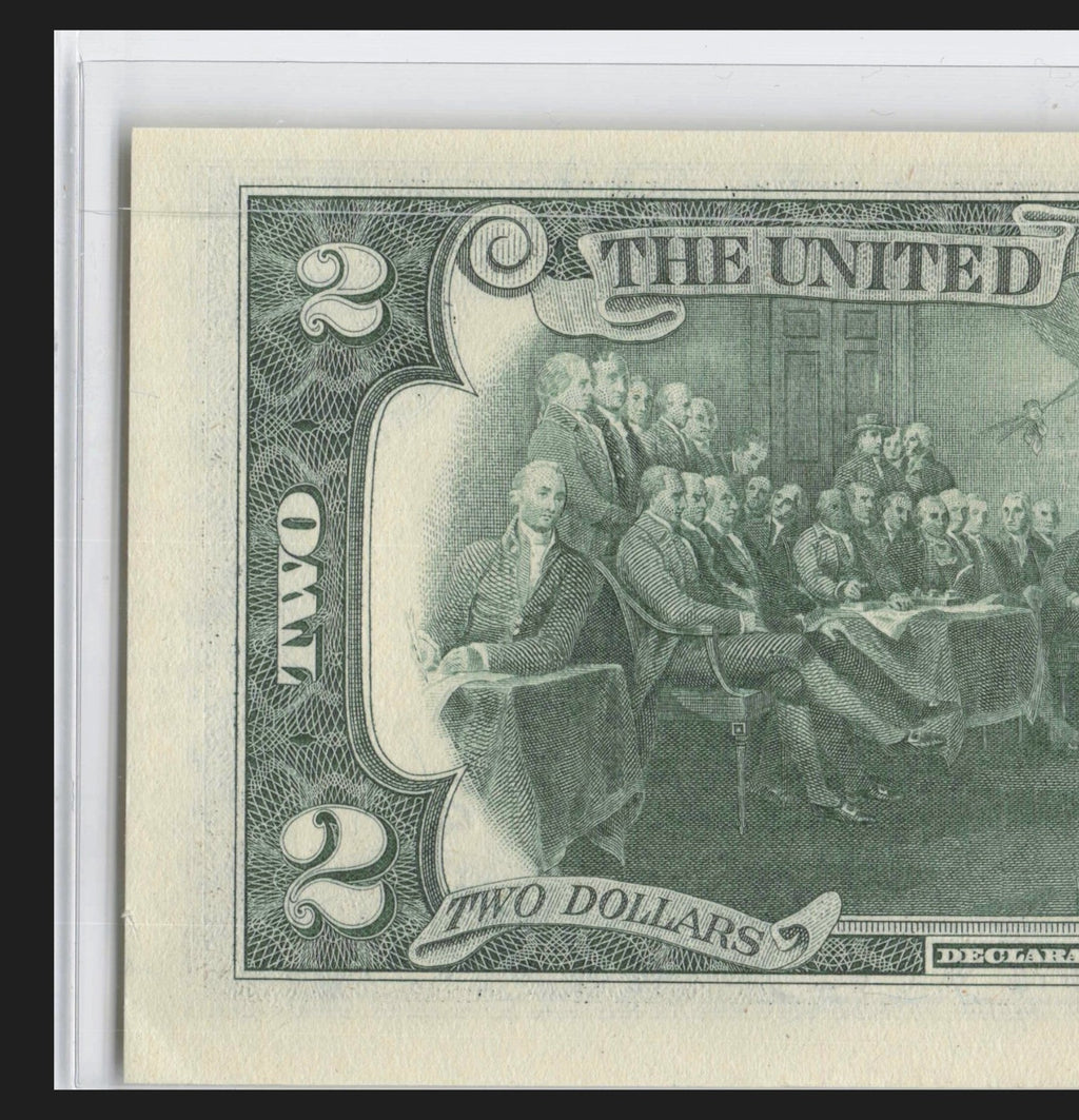 NEW 2021 $2 Flipper Fancy Serial Number Two Dollar Bill 0s 9s 8s Six of a kind