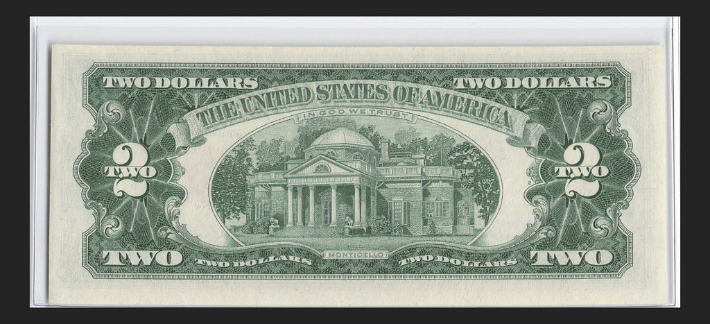 Double Repeater Fancy Serial Number Two Dollar Red Seal 1963 0s 5s 1s 9s