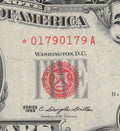 Repeater Star Note Fancy Serial Number Five Dollar Red Seal 1963 *A 0s 1s 7s 9s