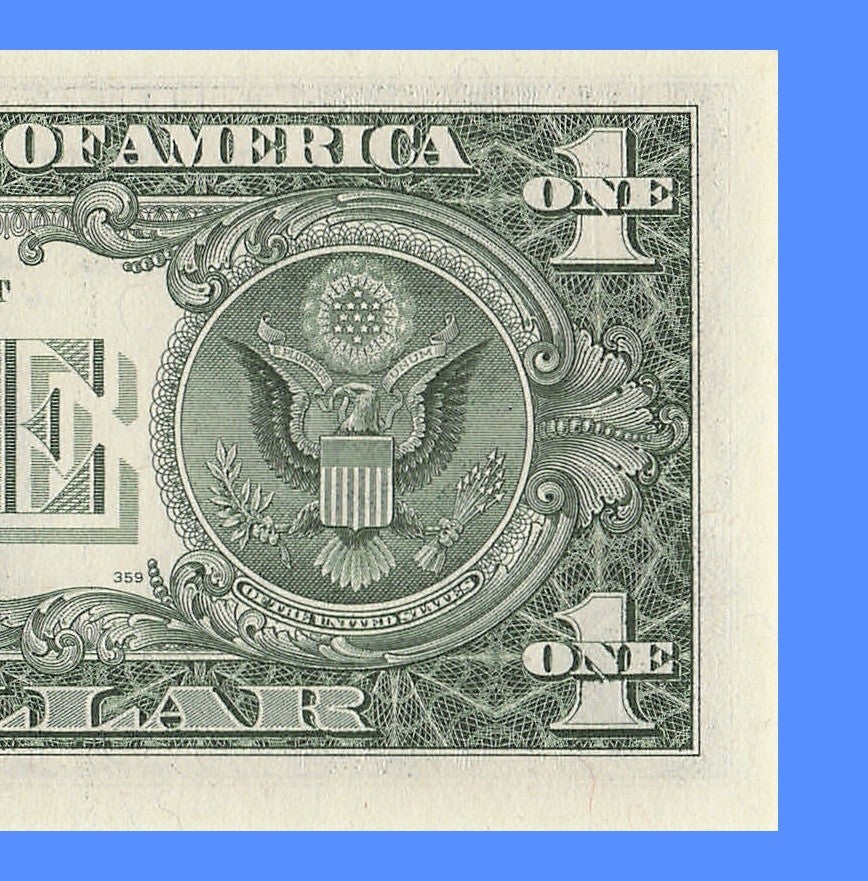 Radar Fancy Serial Number One Dollar Bill 1981 2s 4s 6s 9s CB