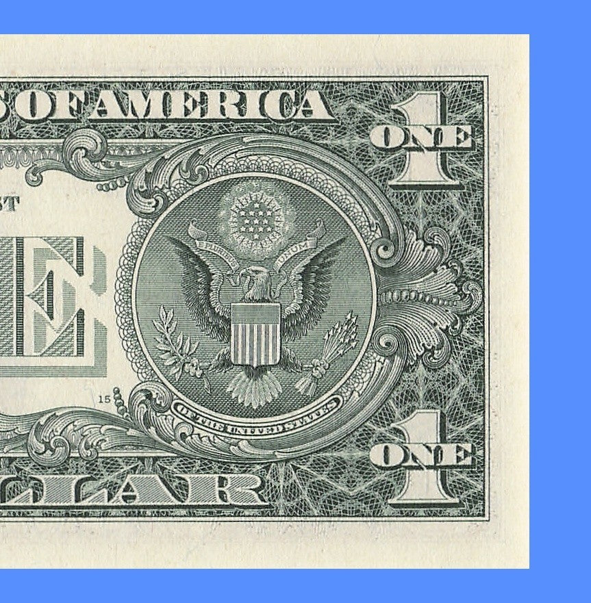 Repeater Fancy Serial Number One Dollar Bill 2s 5s 6s 1988A BD Block Trinary