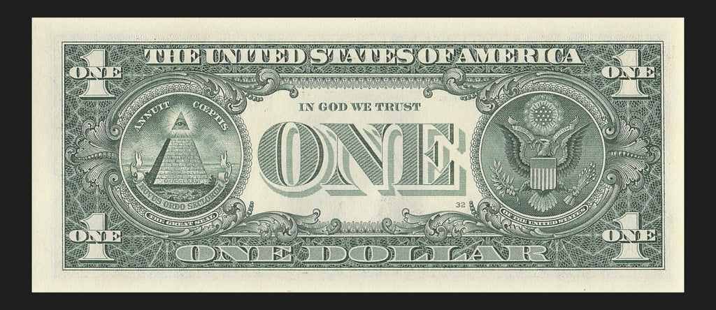 Radar Fancy Serial Number One Dollar Bill 2021 $1 EA Palindrome 3s 4s 5s 8s