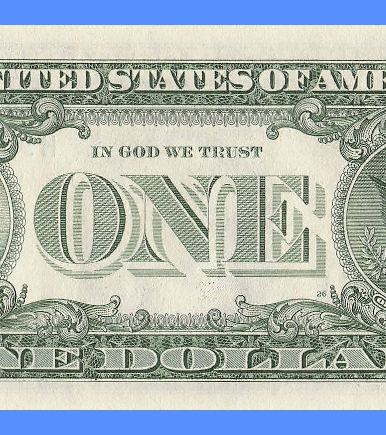 Repeater Fancy Serial Number One Dollar Bill 1985 9s 8s 2s 6s HA Block