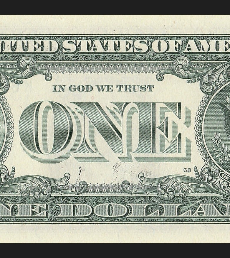 Radar Fancy Serial Number One Dollar Bill 2021 $1 KC Palindrome 5s 6s 7s