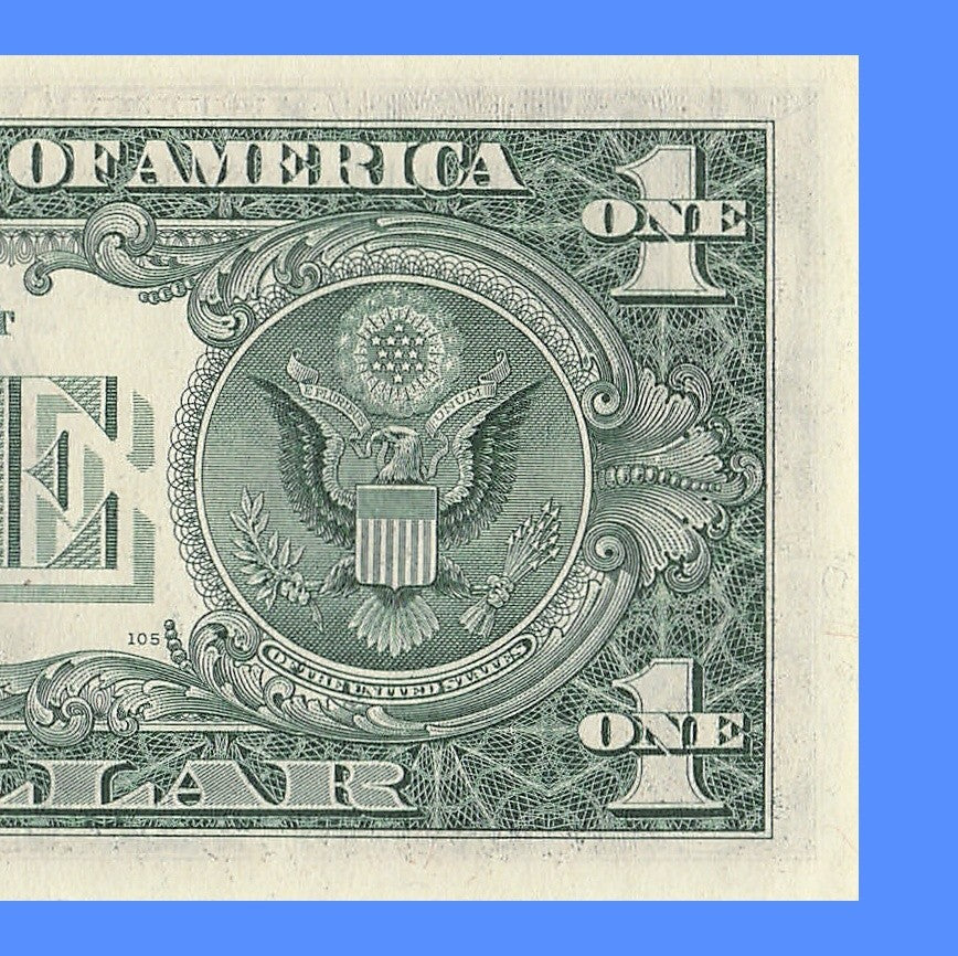 Radar Fancy Serial Number One Dollar Bill 1981 2s 1s 6s 7s HA
