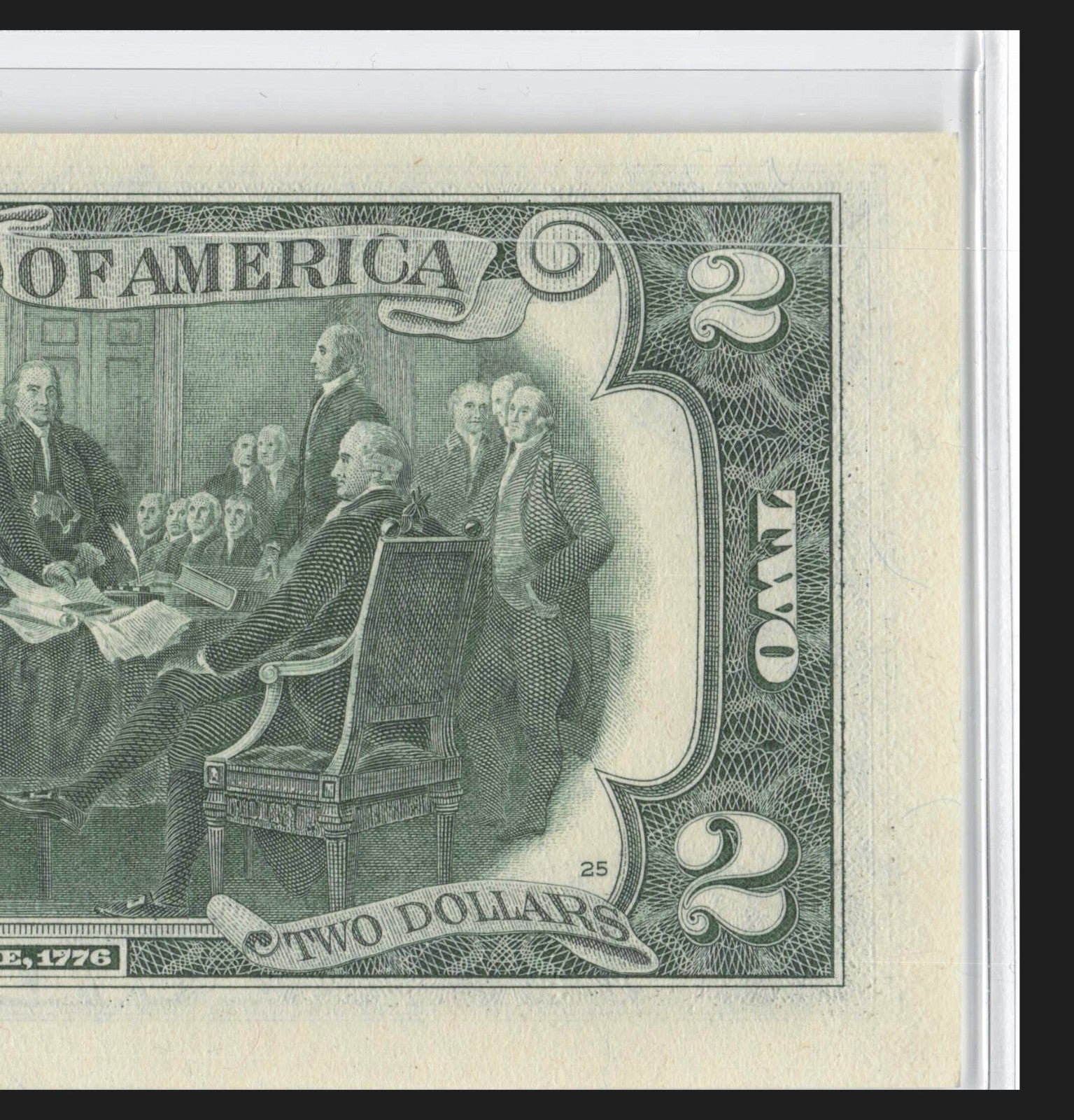 NEW 2021 $2 Flipper Fancy Serial Number Two Dollar Bill 0s 9s 8s Six of a kind