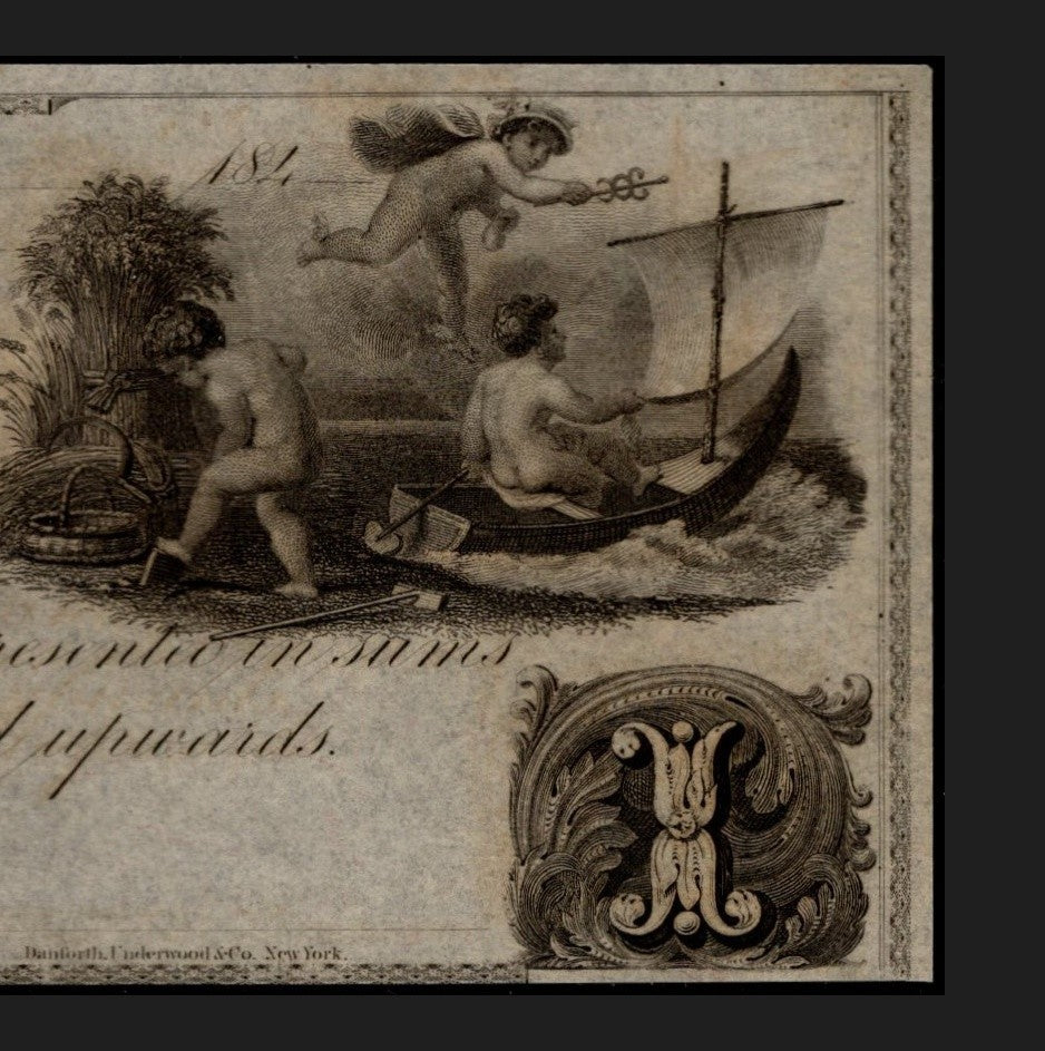 Williams Port Obsolete Maryland 1840s Era UNC $1 Buying 1 Note
