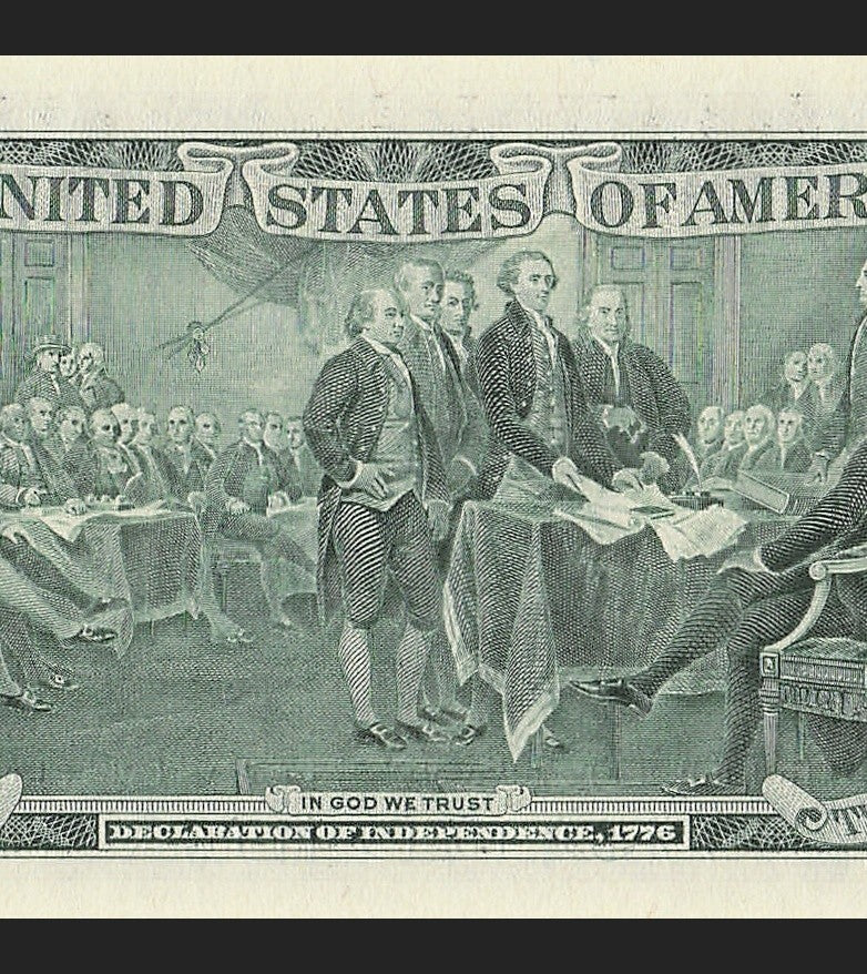 Binary Low Serial Number Star Note Two Dollar Bill D00003000* 3s 0s Cleveland